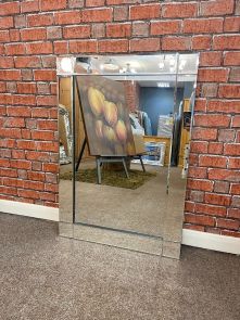 Medium Glass Frame Mirror
