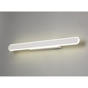 Bfs Lighting Kristina Wall Lamp, 1 x 24W LED, 4000K, 865lm, Sand White,     IL7677HS
