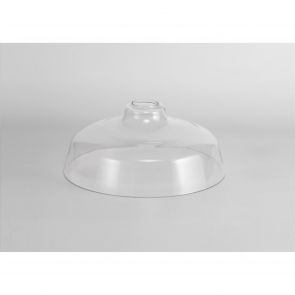 Bfs Lighting Lucinda Flat Round 30cm Clear Glass Lampshade IL6508HS