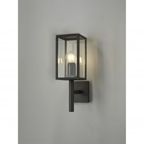 Bfs Lighting Maleah Upward Wall Lamp, 1 x E27, IP54, Graphite Black,     IL6117HS