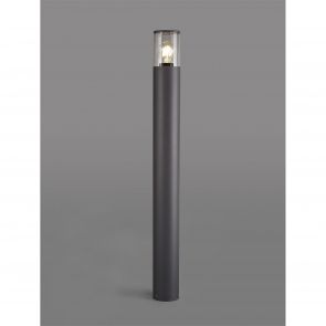 Bfs Lighting Maxine 90cm Post Lamp 1 x E27, IP54, Anthracite/Clear,     ILCL/9777HS