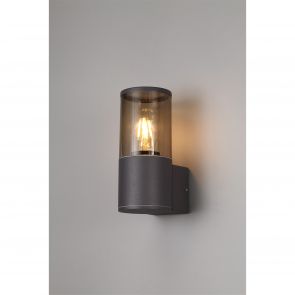 Bfs lighting Maxine Wall Lamp 1 x E27, IP54, Anthracite/Smoked,     ILMS/5777HS