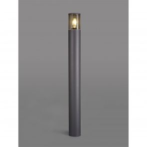 Bfs Lighting Maxine 90cm Post Lamp 1 x E27, IP54, Anthracite/Smoked,     ILMS/9777HS