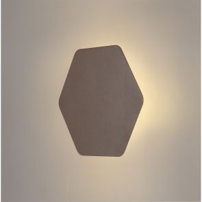  Melody Magnetic Base Wall Lamp, 12W LED 3000K 498lm, 20cm Horizontal , Coffee IL
