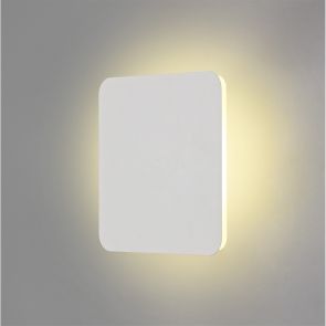 Bfs Lighting Melody Magnetic Base Wall Lamp, 12W LED 3000K 498lm, 20/19cm, Sand White/Acrylic