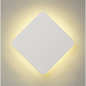 Bfs Lighting Melody Magnetic Base Wall Lamp, 12W LED 3000K 498lm, 20/19cm, Sand White/Acrylic