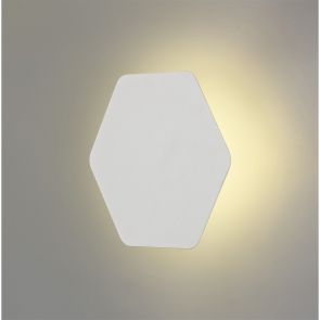 Bfs Lighting Melody Magnetic Base Wall Lamp, 12W LED 3000K 498lm, 20cm Vertical , Sand White