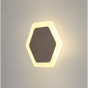 Bfs Lighting Melody Magnetic Base Wall Lamp, 12W LED 3000K 498lm, 15cm Round 19cm Horizontal