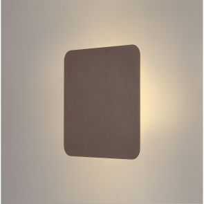 Bfs Lighting Melody Magnetic Base Wall Lamp, 12W LED 3000K 498lm, 20cm Square, Coffee IL7140K