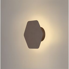  Melody Magnetic Base Wall Lamp, 12W LED 3000K 498lm, 15cm Horizontal , Coffee IL