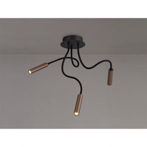 Bfs Lighting Paulina Ceiling, 5 Light Adjustable Arms, 5 x 5W LED Dimmable, 3000K, 1550lm,  I