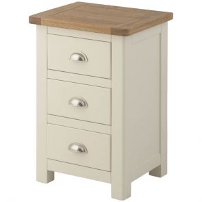 Torre Bedroom 3 Drawer Bedside