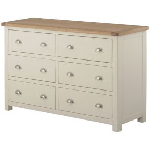 Torre Bedroom 6 Drawer Wide Chest