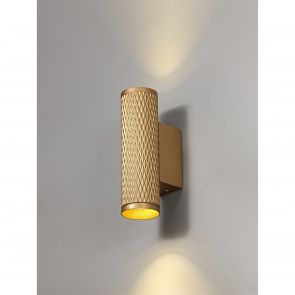 Bfs Lighting Sienna Wall Lamp, 2 x GU10, Champagne Gold IL0408HS