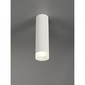 Bfs lighting Sienna 1 Light 20cm Surface Mounted Ceiling GU10, Champagne Gold/Acrylic Ring IL
