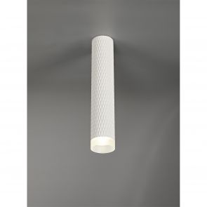 Bfs Lighting Sienna 1 Light 30cm Surface Mounted Ceiling GU10, Champagne Gold/Acrylic Ring IL