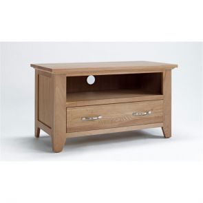 Kingsbridge Oak Dining Small Oak Tv Unit