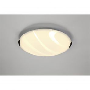 Bfs lighting Vera Ceiling 40.5cm, 1 x 24W LED, 3000K, 1404lm, Polished Chrome/White,     IL95